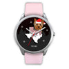 Cute Yorkie Texas Christmas Special Wrist Watch