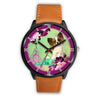Papillon Dog Virginia Christmas Special Wrist Watch