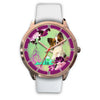 Lovely Papillon Dog Virginia Christmas Special Wrist Watch