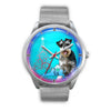 Miniature Schnauzer Dog Virginia Christmas Special Wrist Watch