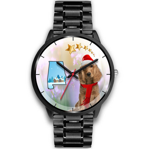 Cocker Spaniel Alabama Christmas Special Wrist Watch