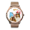 Rough Collie Alabama Christmas Special Wrist Watch