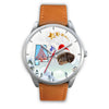 Cute Dachshund Dog Alabama Christmas Special Wrist Watch