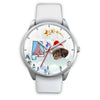 Cute Dachshund Dog Alabama Christmas Special Wrist Watch