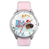 Cute Dachshund Dog Alabama Christmas Special Wrist Watch