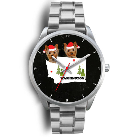 Yorkshire Terrier (Yorkie) Washington Christmas Special Wrist Watch