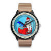 Alaskan Malamute Dog Michigan Christmas Special Wrist Watch