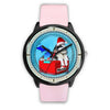 Alaskan Malamute Dog Michigan Christmas Special Wrist Watch