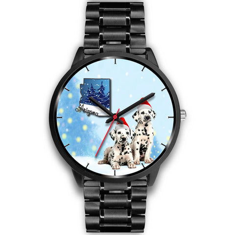 Cute Dalmatian Dog Arizona Christmas Special Wrist Watch