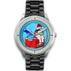 Lovely Alaskan Malamute Dog Michigan Christmas Special Wrist Watch