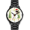 Pug Dog Georgia Christmas Special Wrist Watch