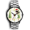 Pug Dog Georgia Christmas Special Wrist Watch