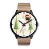 Pug Dog Georgia Christmas Special Wrist Watch