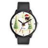 Pug Dog Georgia Christmas Special Wrist Watch