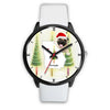 Pug Dog Georgia Christmas Special Wrist Watch