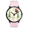 Pug Dog Georgia Christmas Special Wrist Watch