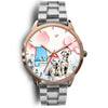 Cute Dalmatian Dog Alabama Christmas Special Wrist Watch