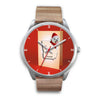 Cute Maltese Georgia Christmas Special Wrist Watch