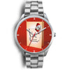 Cute Maltese Georgia Christmas Special Wrist Watch