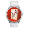 Cute Maltese Georgia Christmas Special Wrist Watch