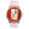 Cute Maltese Georgia Christmas Special Wrist Watch