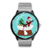 Maltese Dog Georgia Christmas Special Wrist Watch