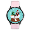 Maltese Dog Georgia Christmas Special Wrist Watch