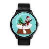 Maltese Dog Georgia Christmas Special Wrist Watch