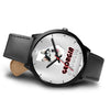 Siberian Husky Dog Georgia Christmas Special Wrist Watch