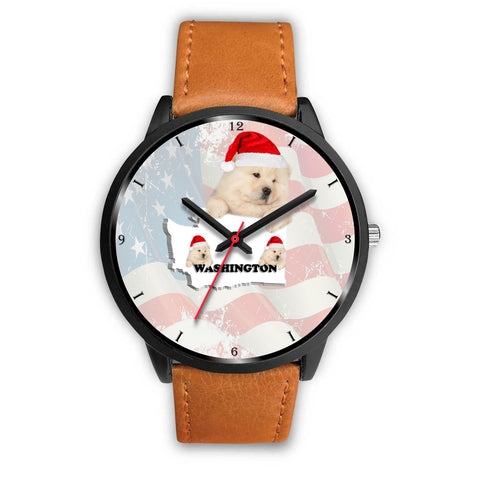 Chow Chow Dog Washington Christmas Special Wrist Watch