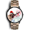 English Mastiff Dog Alabama Christmas Special Wrist Watch