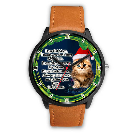 Lovely Cat Christmas Special Wrist WatchFor Cat Mom
