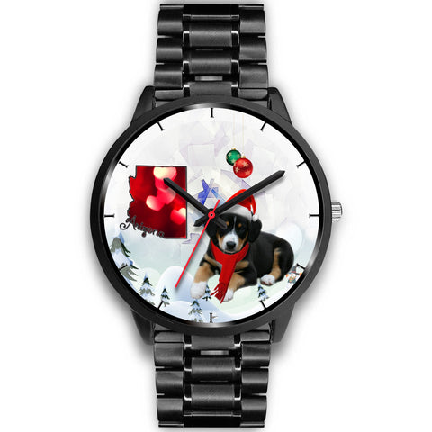 Entlebucher Mountain Dog Arizona Christmas Special Wrist Watch