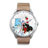 Entlebucher Mountain Dog Alabama Christmas Special Wrist Watch