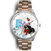 Entlebucher Mountain Dog Alabama Christmas Special Wrist Watch