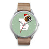 Boxer Dog Georgia Christmas Special Wrist Watch