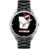 Australian Shepherd Dog Georgia Christmas Special Wrist Watch