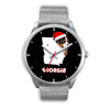 Australian Shepherd Dog Georgia Christmas Special Wrist Watch