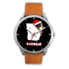 Australian Shepherd Dog Georgia Christmas Special Wrist Watch