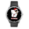 Australian Shepherd Dog Georgia Christmas Special Wrist Watch