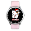 Australian Shepherd Dog Georgia Christmas Special Wrist Watch