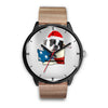 Boston Terrier Washington Christmas Special Wrist Watch