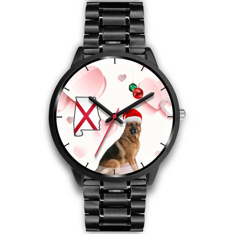 German Shepherd Alabama Christmas Special Wrist Watch