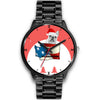 French Bulldog Washington Christmas Special Wrist Watch