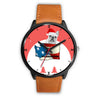 French Bulldog Washington Christmas Special Wrist Watch