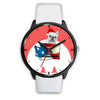 French Bulldog Washington Christmas Special Wrist Watch