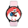 French Bulldog Washington Christmas Special Wrist Watch