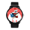 French Bulldog Washington Christmas Special Wrist Watch