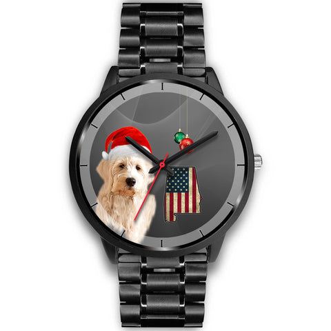 Goldendoodle Alabama Christmas Special Wrist Watch