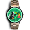 Bernese Mountain Dog Michigan Christmas Special Wrist Watch